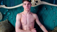 Naked Skinny Teen masturbating Part 2 doing a Cam Show